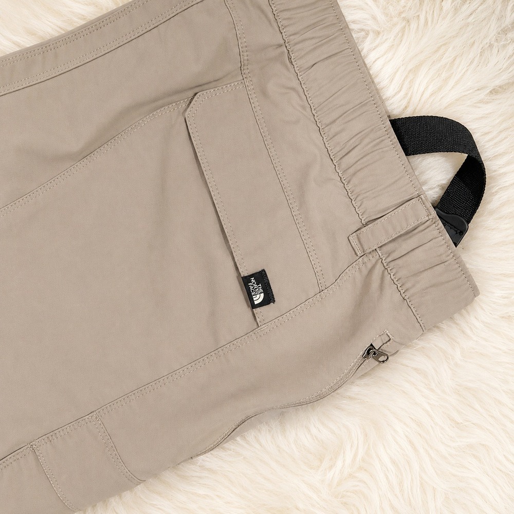The North Face Mens Cargo Hiking Pants L Khaki Nylon Belted Gorpcore Techwear - Picture 4 of 7